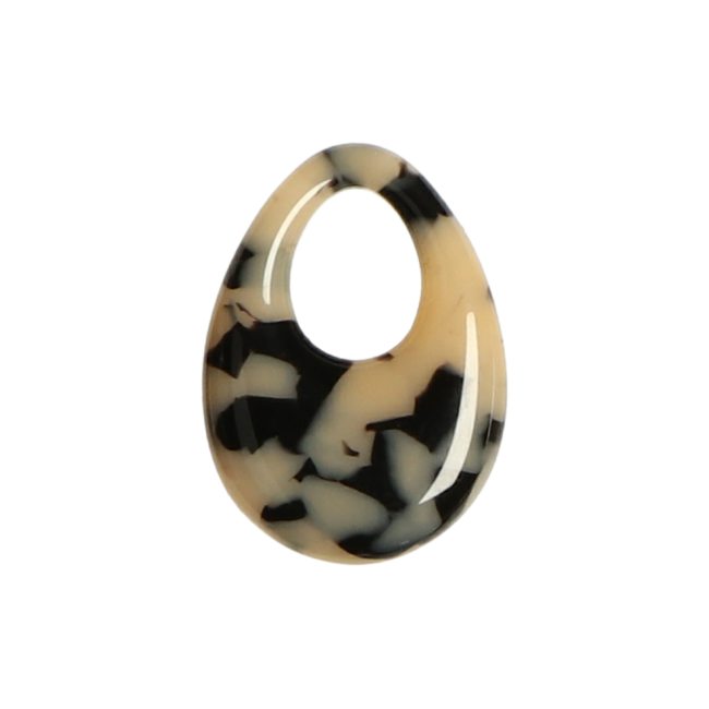 Virginie Verwisselbare drop Barbara Beige/Bruine tinten