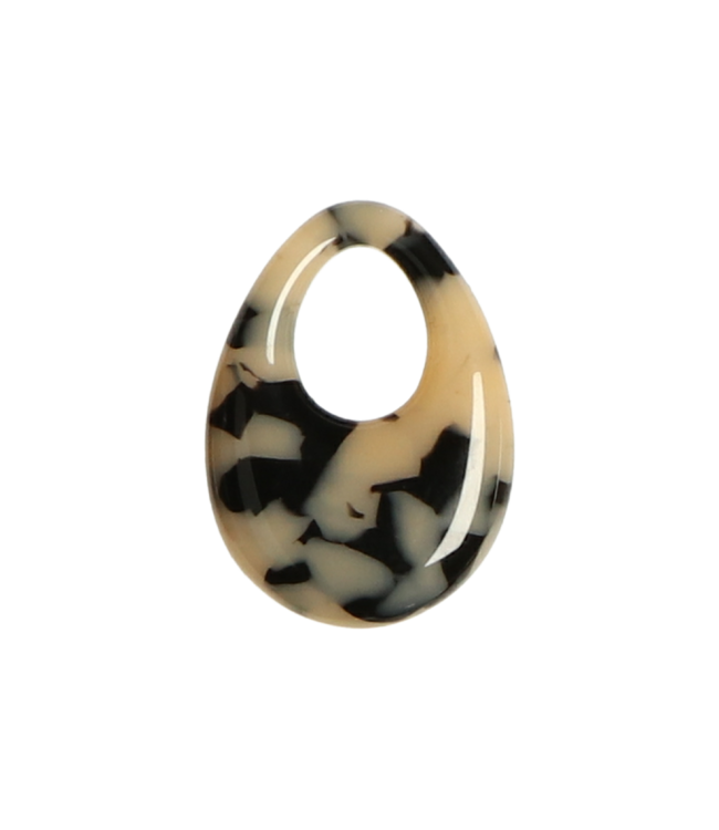 Virginie Verwisselbare drop Barbara Beige/Bruine tinten