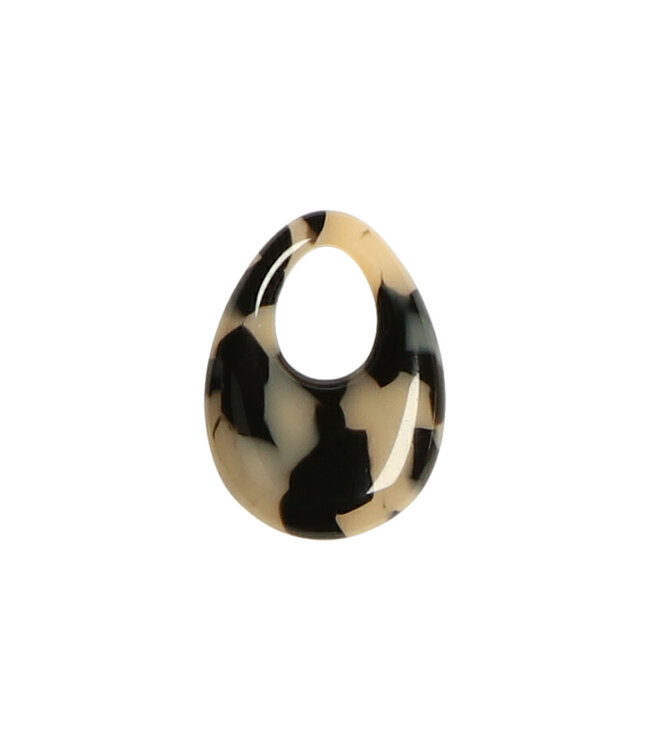 Virginie Verwisselbare drop Juliette Beige/bruine tinten