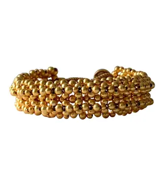 Ibu Jewels Armband Bente Gold