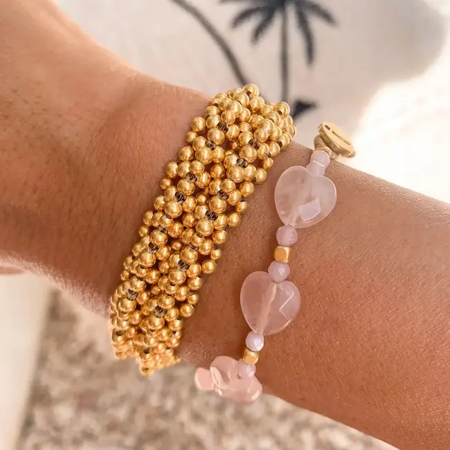 Ibu Jewels Armband Bente Gold