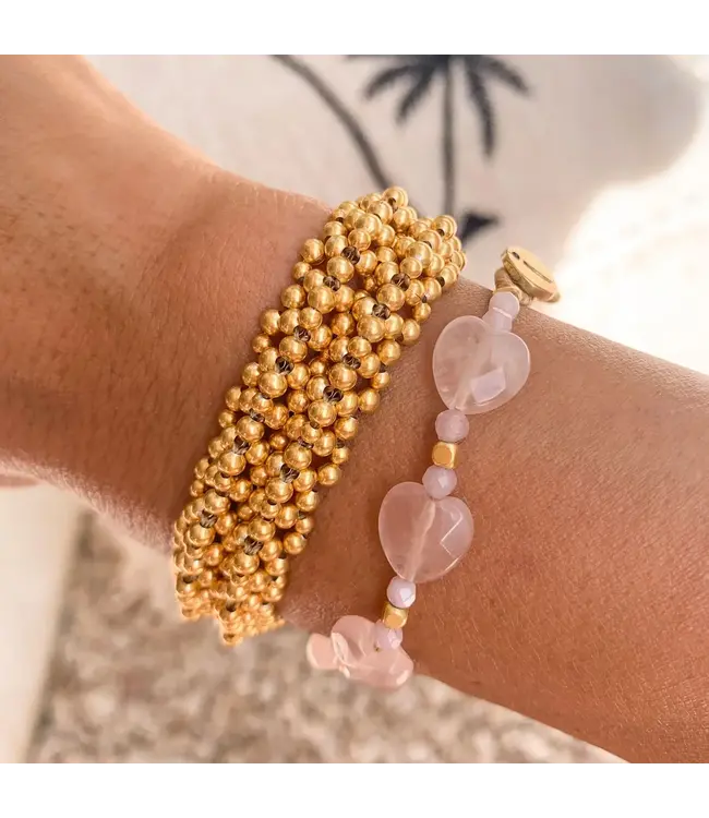 Ibu Jewels Armband Bente Gold