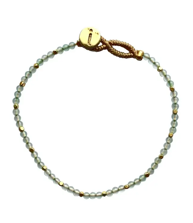 Ibu Jewels Armband Lulu Stone Dot Aventurine