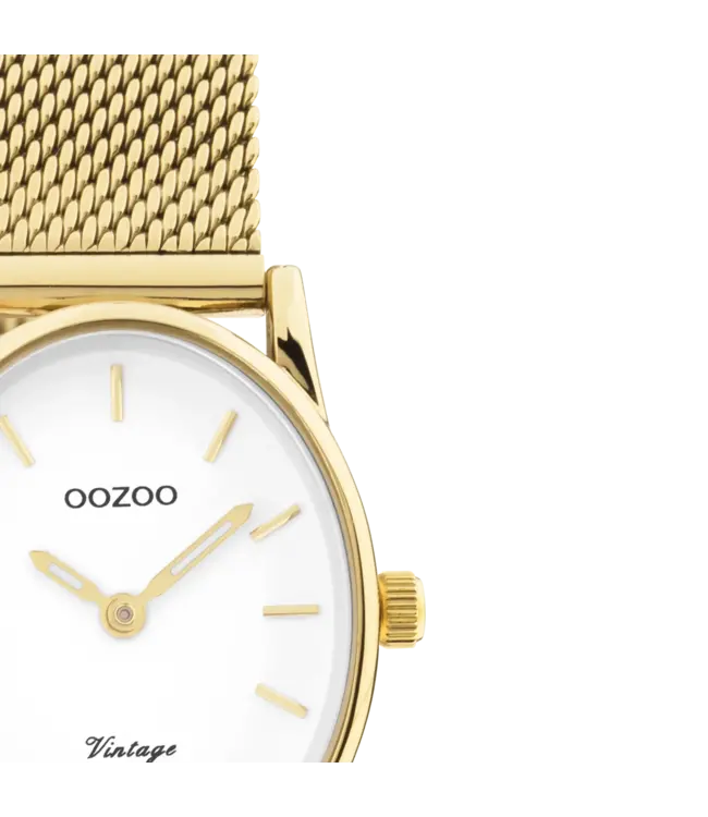 Oozoo Uurwerk Lieve Goud 22x28mm