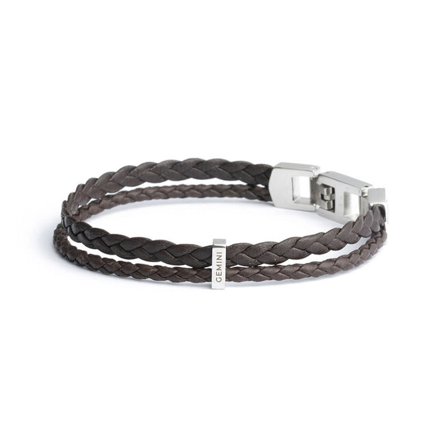 Gemini Armband Duo Brown M-L