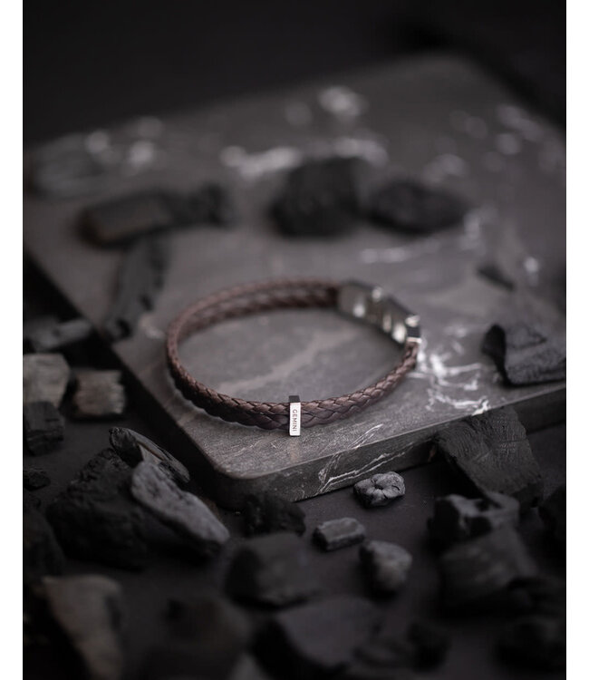 Gemini Armband Duo Brown M-L