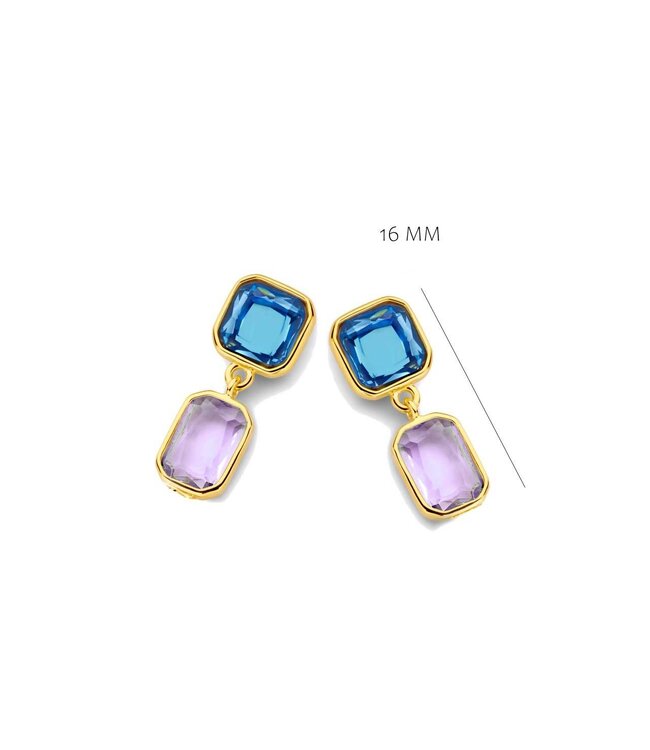 Silver Rose Oorring Arjanne