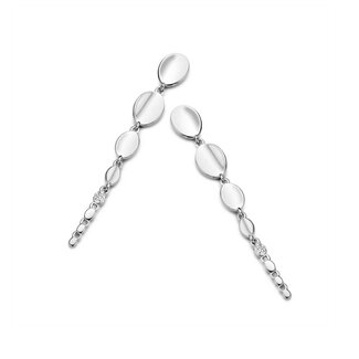 Silver Rose Oorring Annick Zilver