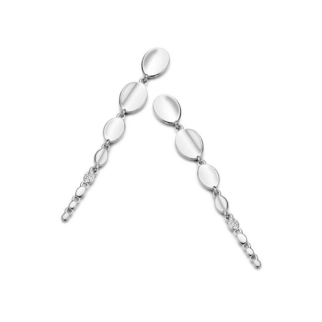 Silver Rose Oorring Annick Zilver