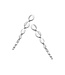 Silver Rose Oorring Annick Zilver