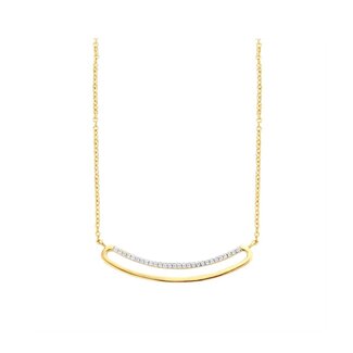 Silver Rose Halsketting Angelotte Goud