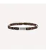 Steel & Barnett Stones Bracelet Colourful Tiger M