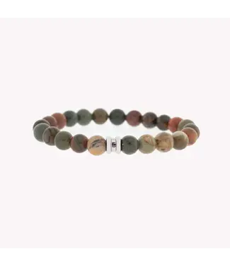 Steel & Barnett Stones Bracelet Alvaro M