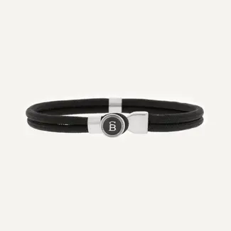 Steel & Barnett Rope Bracelet Riptide Black M