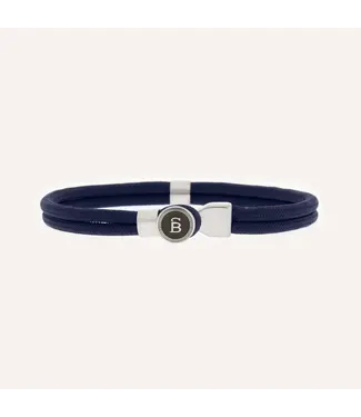 Steel & Barnett Rope Bracelet Riptide Navy M