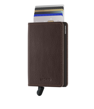 Secrid Portemonnee Slimwallet Veg espresso brown