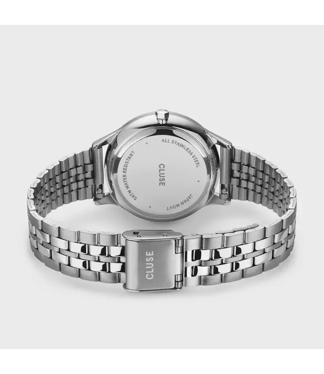 Cluse Uurwerk minuit Multifunction Silver