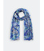 Codello Sjaal Silk Flowers Field Walk Blue