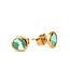 MelanO Oorring Abigail Lime