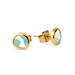 MelanO Oorring Abigail Turquoise