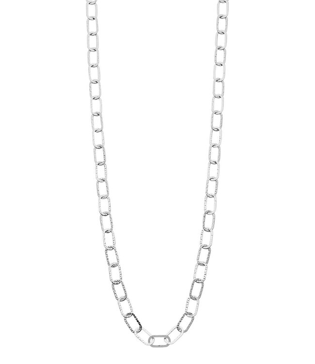 Les Cordes Halsketting Dahalang Zilver