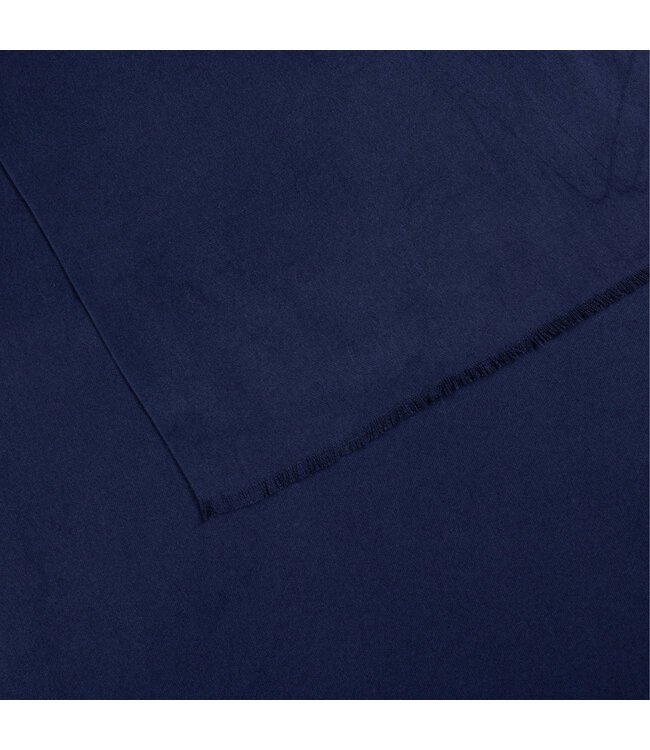 Codello Sjaal Solid Selffringed Blue