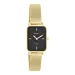 Oozoo Uurwerk Fenne Goud/zwart 24x28mm