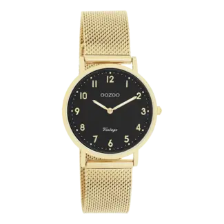Oozoo Uurwerk Evelien Goud/Zwart 32mm