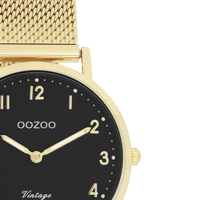 Oozoo Uurwerk Evelien Goud/Zwart 32mm