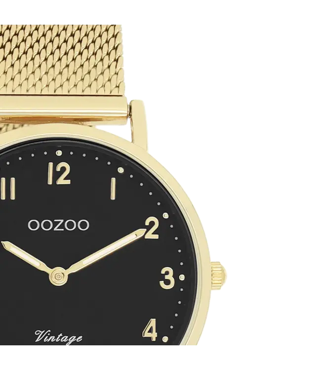 Oozoo Uurwerk Evelien Goud/Zwart 32mm