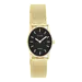 Oozoo Uurwerk Lieve Goud/Zwart 22x28mm