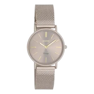 Oozoo Uurwerk Lieselot Taupe 32mm