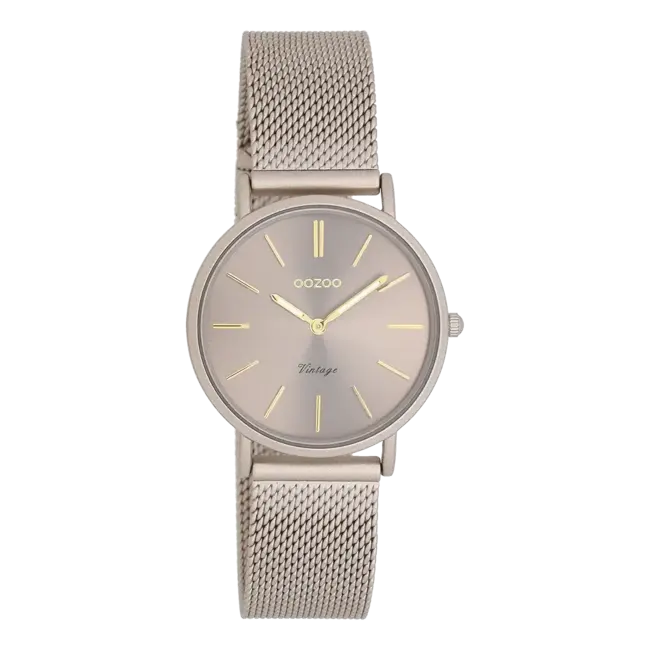 Oozoo Uurwerk Lieselot Taupe 32mm