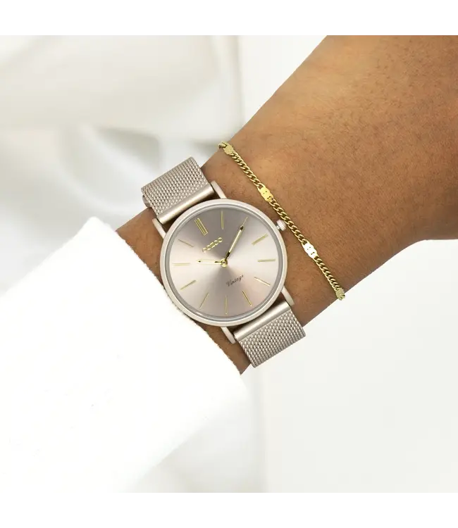 Oozoo Uurwerk Lieselot Taupe 32mm