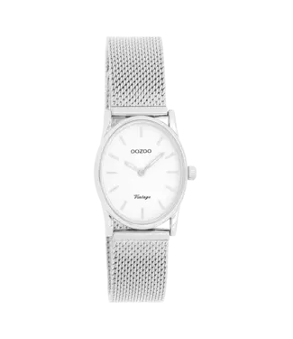 Oozoo Uurwerk Lieve Zilver 22x28mm