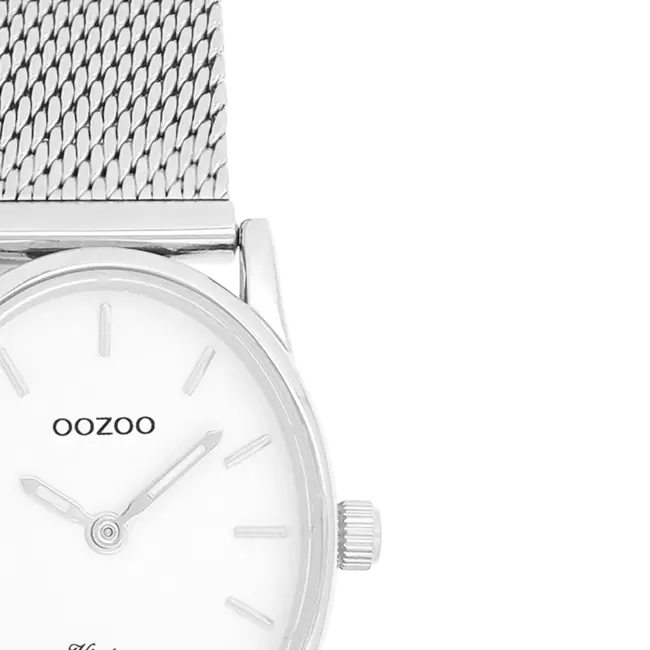 Oozoo Uurwerk Lieve Zilver 22x28mm