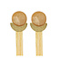 Maison Cachet Oorring Floches Dorées Camel