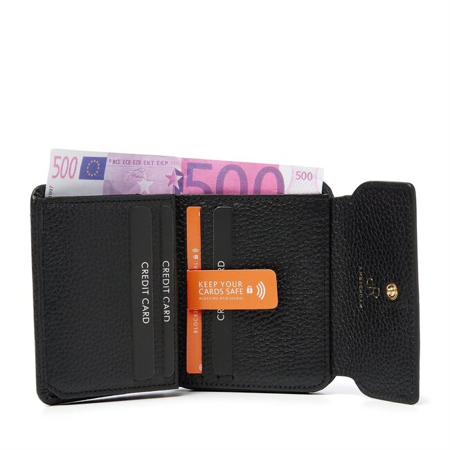 DR Amsterdam Portemonee Sophie Black
