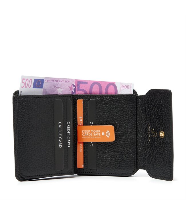 DR Amsterdam Portemonee Sophie Black