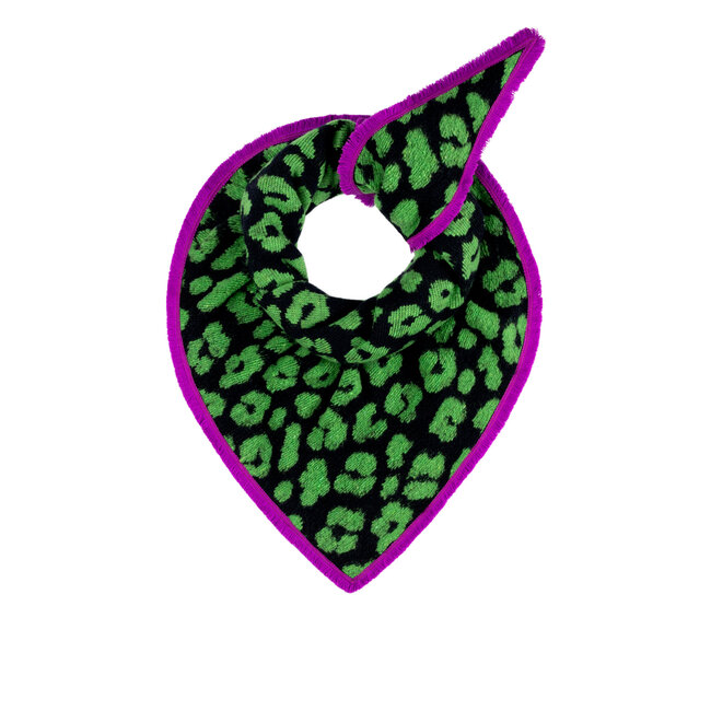 POM Amsterdam Sjaal Animal Navy Green