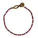 Ibu Jewels Armband Lulu Stone Dot Ruby
