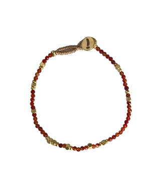 Ibu Jewels Armband Lulu Liv Carnelian