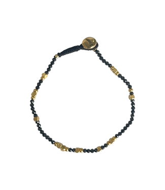 Ibu Jewels Armband Lulu Liv Black Onyx