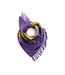 Codello Sjaal TRiangle Wool Stripe Lila