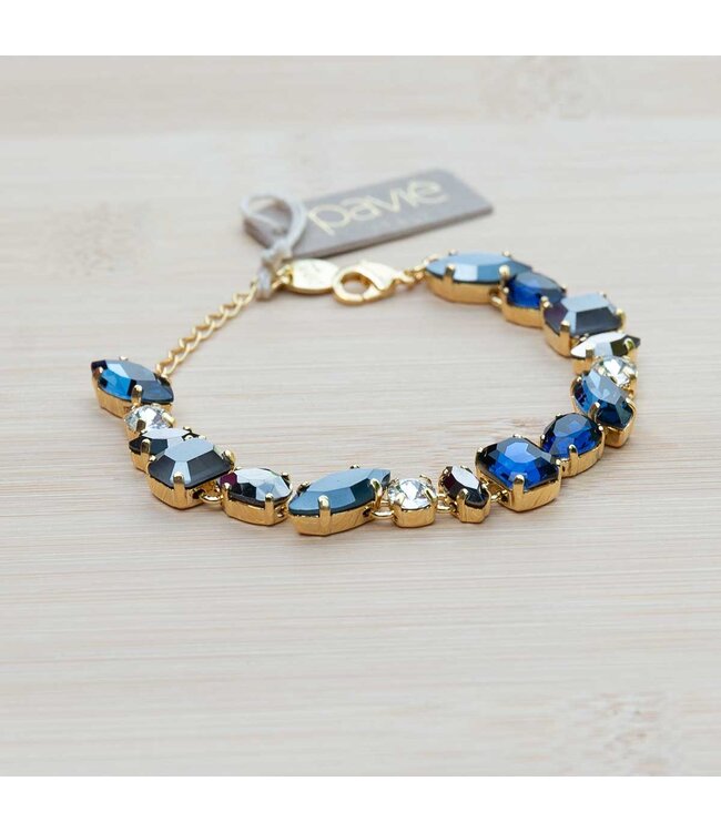 Paviè Armband Dominica Blu