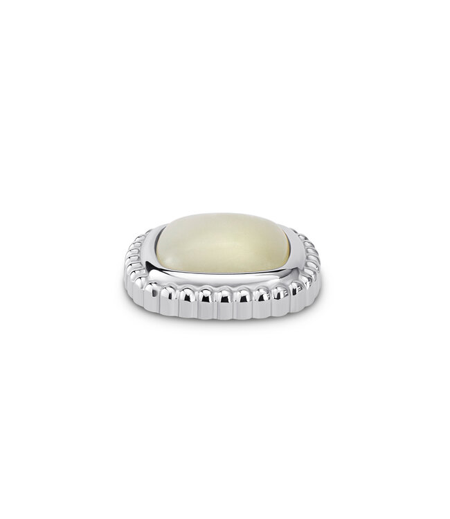 MelanO KO Bali gem framed Afghan jade 22mm