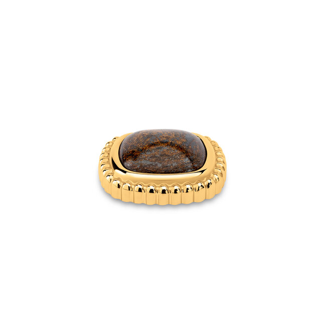 MelanO KO Bali gem framed Bronzite