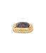 MelanO KO Bali gem framed Purple crazy 22mm