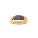 MelanO KO Bali gem framed Purple crazy 22mm