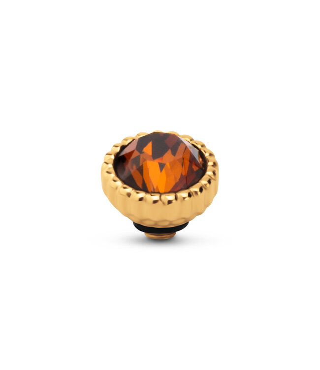 MelanO TW Bali petit cz Smoked Amber